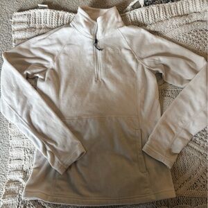 The North Face Cream Fleece Pullover